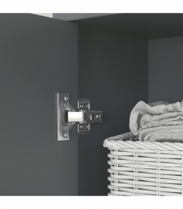 HOMCOM Bathroom Storage Unit with Open Shelves and Drawer