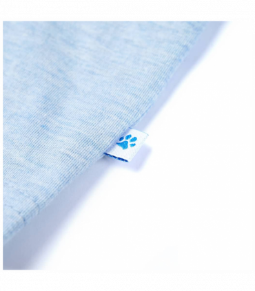 Kids' T-shirt Soft Blue Melange 92