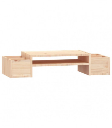 Monitor Stand 70x27.5x15 cm Solid Wood Pine