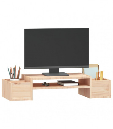 Monitor Stand 70x27.5x15 cm Solid Wood Pine