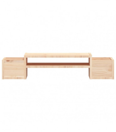 Monitor Stand 70x27.5x15 cm Solid Wood Pine