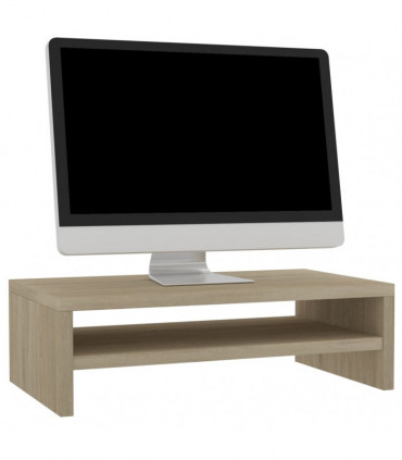 Monitor Stand Sonoma Oak 42x24x13 cm Engineered Wood