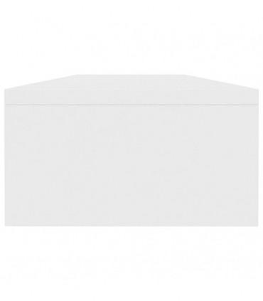 Monitor Stand White 100x24x13 cm Engineered Wood
