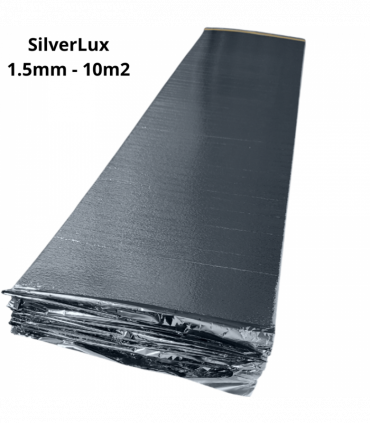 SilverLux 1.5mm LVT Underlay with Silver Membrane - Super High Denisty Best Quality