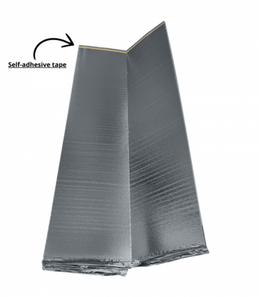 SilverLux 1.5mm LVT Underlay with Silver Membrane - Super High Denisty Best Quality