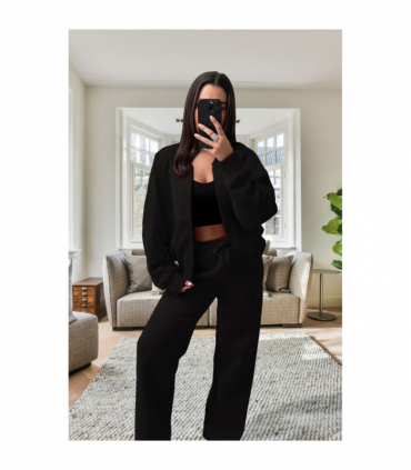 Stylish Oversized Fleece Tracksuit Set for Ultimate Comfort