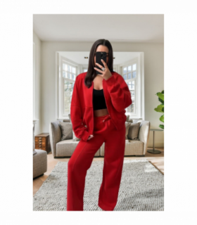 Stylish Oversized Fleece Tracksuit Set for Ultimate Comfort