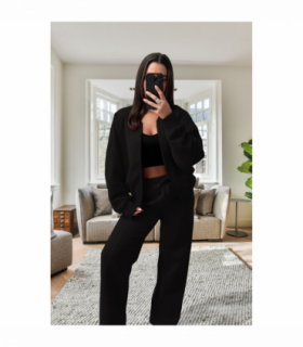 Stylish Oversized Fleece Tracksuit Set for Ultimate Comfort