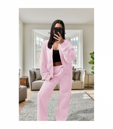 Stylish Oversized Fleece Tracksuit Set for Ultimate Comfort