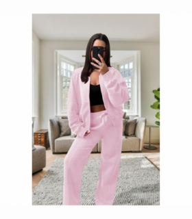 Stylish Oversized Fleece Tracksuit Set for Ultimate Comfort
