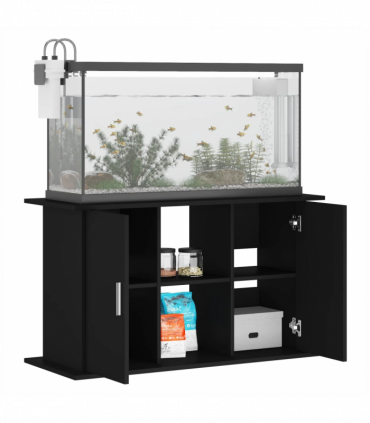 vidaXL Aquarium Stand Black 101x41x58 cm Engineered Wood