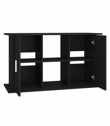 vidaXL Aquarium Stand Black 101x41x58 cm Engineered Wood