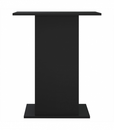 vidaXL Aquarium Stand Black 60.5x36x72.5 cm Engineered Wood