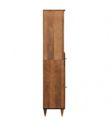 vidaXL Bathroom Cabinet 38x33x160 cm Solid Wood Mango