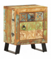 vidaXL Bedside Cabinet 40x30x50 cm Solid Reclaimed Wood