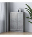 vidaXL Book Cabinet Concrete Grey 82.5x30.5x115 cm Engineered Wood