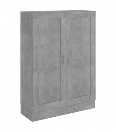 vidaXL Book Cabinet Concrete Grey 82.5x30.5x115 cm Engineered Wood