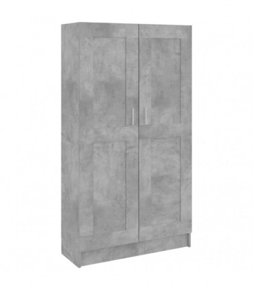 vidaXL Book Cabinet Concrete Grey 82.5x30.5x150 cm Engineered Wood