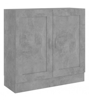 vidaXL Book Cabinet Concrete Grey 82.5x30.5x80 cm Engineered Wood
