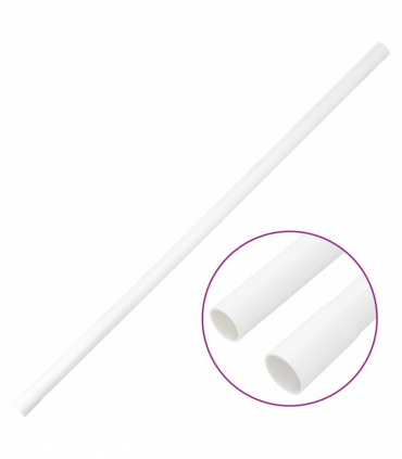 vidaXL Cable Trunkings Ø20 mm 10 m PVC