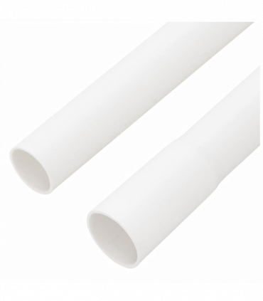 vidaXL Cable Trunkings Ø20 mm 10 m PVC