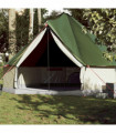 vidaXL Family Tent Tipi 10-Person Green Waterproof