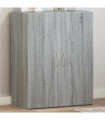 vidaXL File Cabinet Grey Sonoma 60x32x77.5 cm Engineered Wood