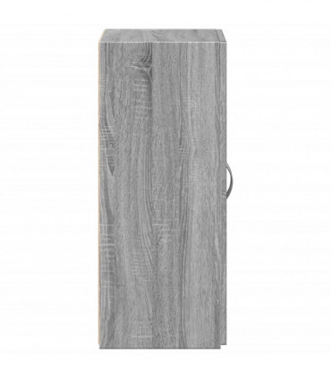 vidaXL File Cabinet Grey Sonoma 60x32x77.5 cm Engineered Wood