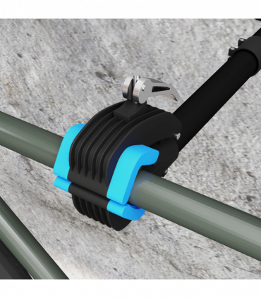 HOMCOM Bike Repair Stand, Wall Mount Bike Workstand w/ Adjustable Clamp