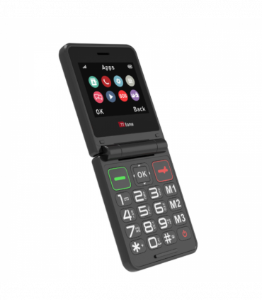 TTfone TT660 Flip Big Button Mobile with USB C Mains Charger