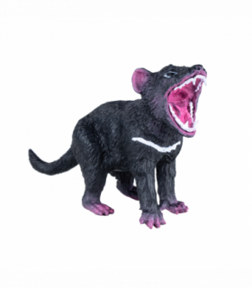 Tasmanian Devil Toy  Realistic Wildlife Figure