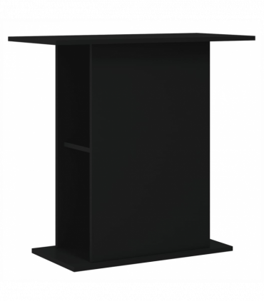 vidaXL Aquarium Stand Black 75x36x72.5 cm Engineered Wood