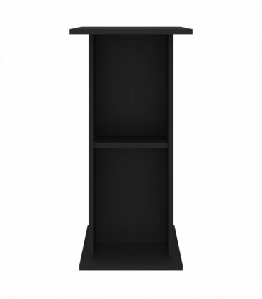 vidaXL Aquarium Stand Black 75x36x72.5 cm Engineered Wood