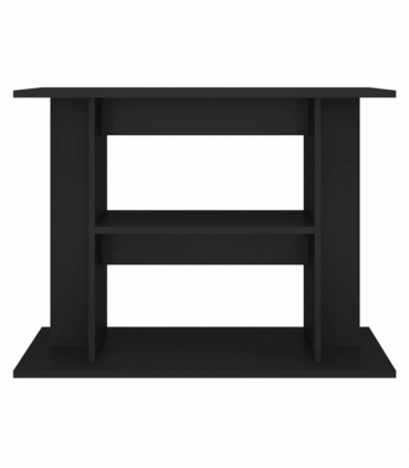 vidaXL Aquarium Stand Black 80x35x60 cm Engineered Wood