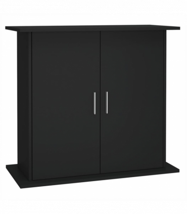 vidaXL Aquarium Stand Black 81x36x73 cm Engineered Wood