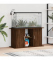 vidaXL Aquarium Stand Brown Oak 101x41x58 cm Engineered Wood