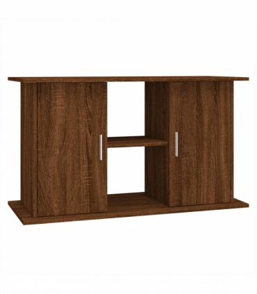 vidaXL Aquarium Stand Brown Oak 101x41x58 cm Engineered Wood