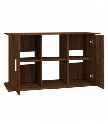 vidaXL Aquarium Stand Brown Oak 101x41x58 cm Engineered Wood