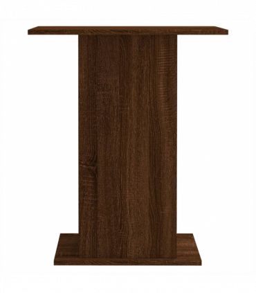 vidaXL Aquarium Stand Brown Oak 60.5x36x72.5 cm Engineered Wood