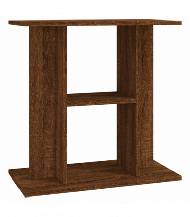 vidaXL Aquarium Stand Brown Oak 60x30x60 cm Engineered Wood