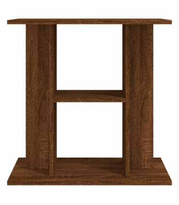 vidaXL Aquarium Stand Brown Oak 60x30x60 cm Engineered Wood