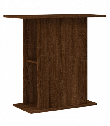 vidaXL Aquarium Stand Brown Oak 75x36x72.5 cm Engineered Wood