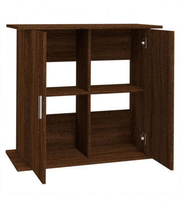 vidaXL Aquarium Stand Brown Oak 81x36x73 cm Engineered Wood
