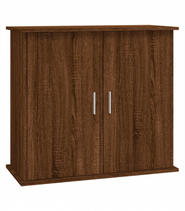 vidaXL Aquarium Stand Brown Oak 81x36x73 cm Engineered Wood
