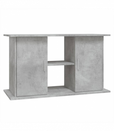 vidaXL Aquarium Stand Concrete Grey 101x41x58 cm Engineered Wood