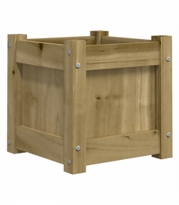 vidaXL Garden Planter 31x31x31 cm Impregnated Wood Pine