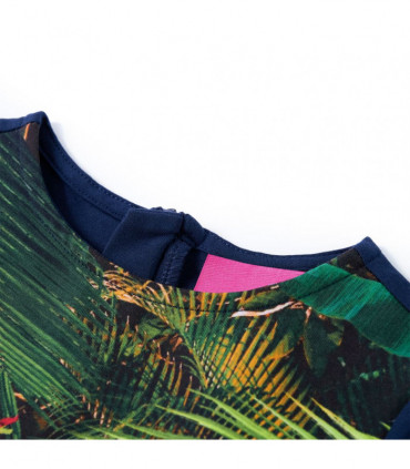 Kids' Dress with Long Sleeves Navy 116