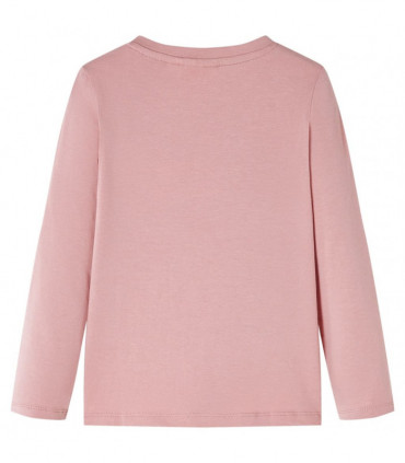Kids' T-shirt with Long Sleeves Pink 92