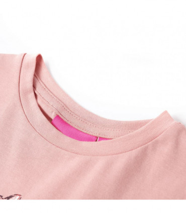Kids' T-shirt with Long Sleeves Pink 92