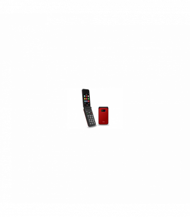 TTfone Red TT760 Flip 4G Mobile with USB C Cable
